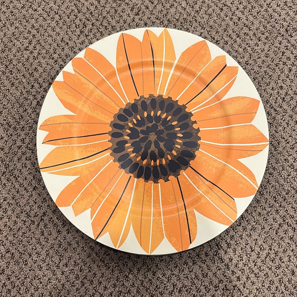 Sunflower Chargers 🤍 Set of 6
